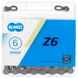 Купить Цепь KMC Z6 с замком в коробке, 114зв., 6-7-8скор.