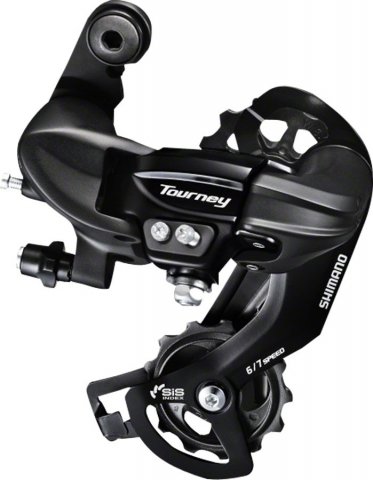 Купить Переключатель задний Shimano Tourney RD-TX300 6/7скоростей на петух