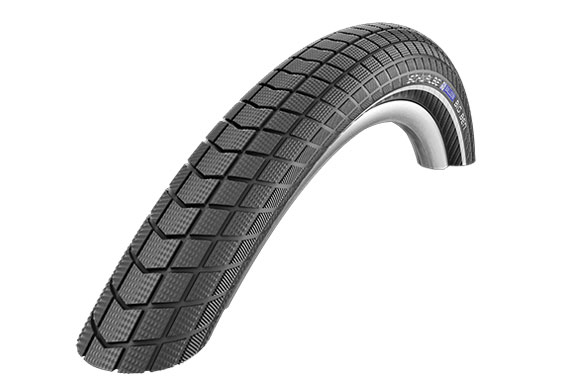 Купить Покрышка. 26x2.15 BIG BEN Perf, RaceGuard B/B-SK+RT (светоотр полоса) HS439 EC 67EPI 37B. SCHWALBE