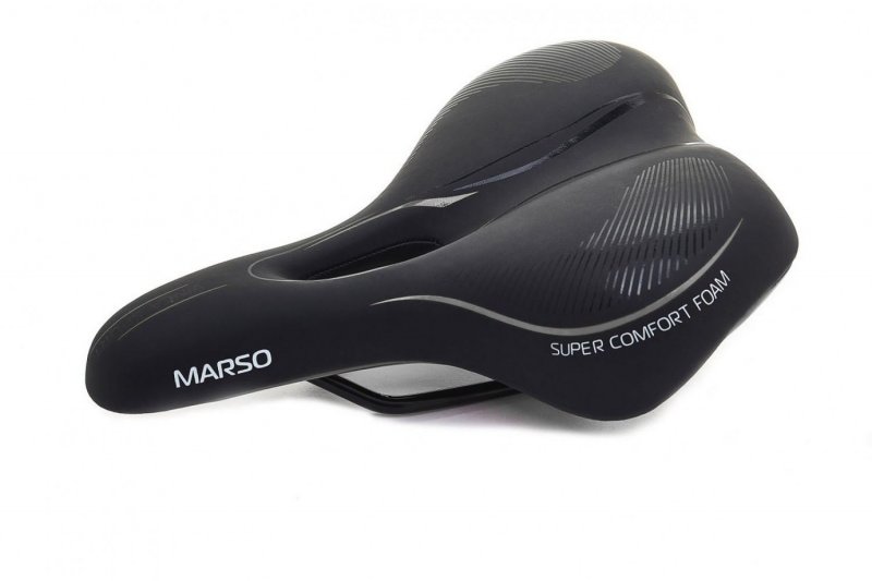 Купить Седло Vinca Sport VS 01 туристическое, 258х190мм, черное