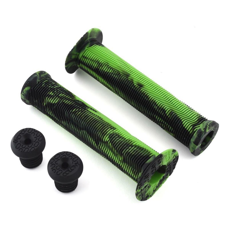 Грипсы COLONY BMX Much Room Grips черно-зеленый Купить Грипсы COLONY BMX Much Room Grips черно-зеленый