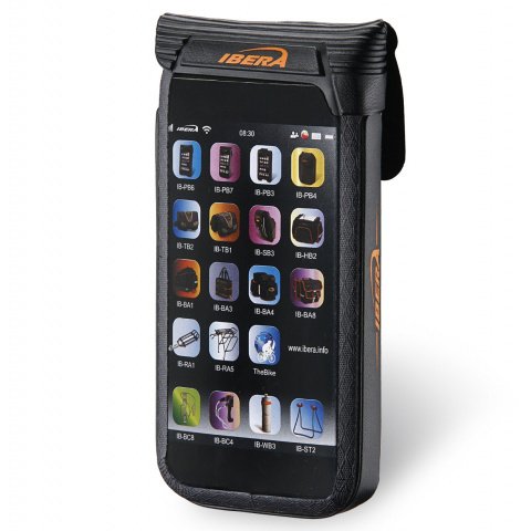 Купить Чехол влагостойкий на руль для IPhone / IPod Touch / GPS с мини-рулем для фары, компьютера IBERA-PB7