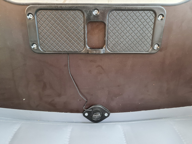 Купить Надувная лодка НДНД GROUPER 335 цвет серо-светлосиний