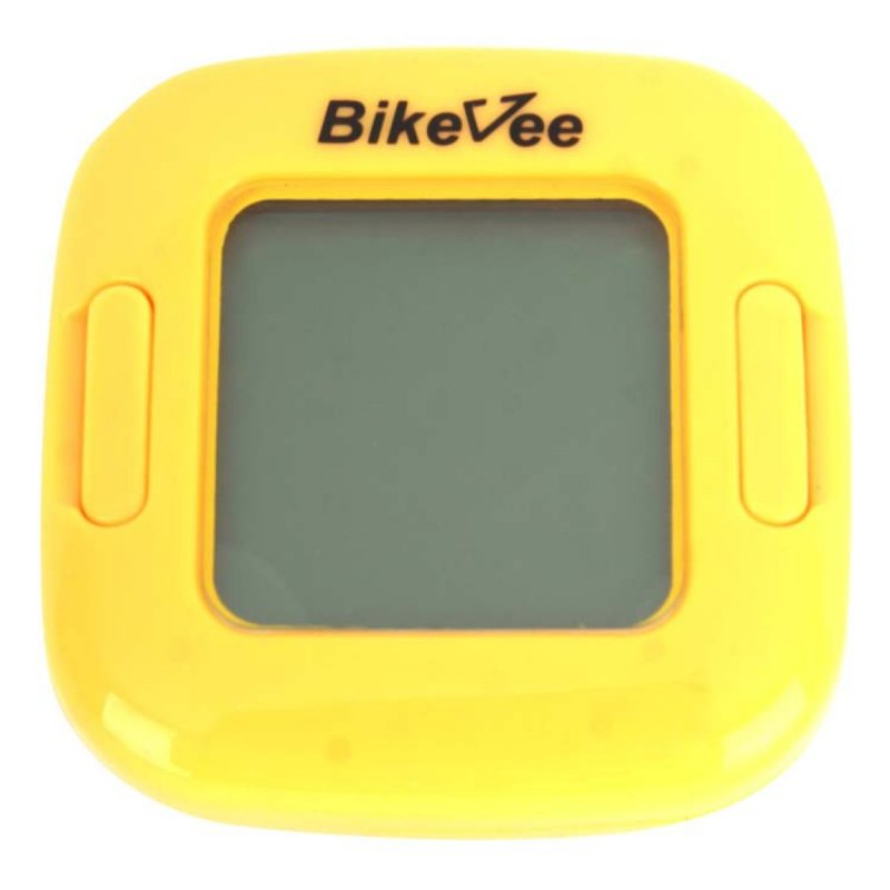 Купить Велокомпьютер BikeVee BKV-2000, беспроводной, 13 функций, желтый 1CM000000036