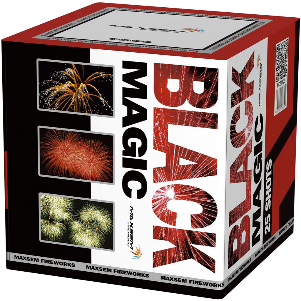 Батарея салютов MAXSEM Черная магия / Black Magic, 25 залпов, MC200-25 Купить Батарея салютов MAXSEM Черная магия / Black Magic, 25 залпов, MC200-25