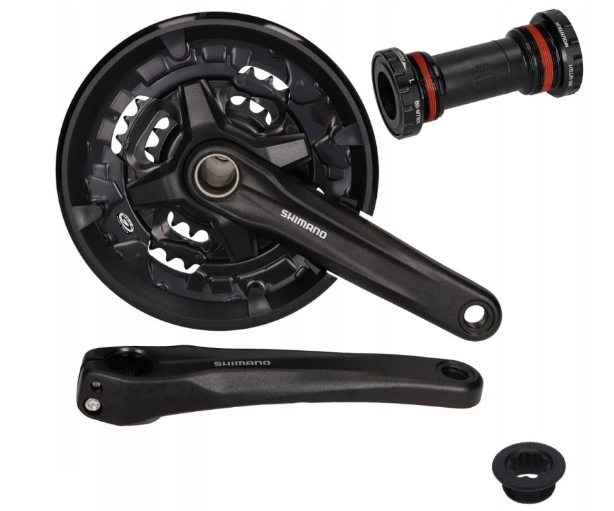Купить Система SHIMANO ACERA FC-MT210 ,44/32/22T, 170 мм, с кареткой HOLLOWTECH II