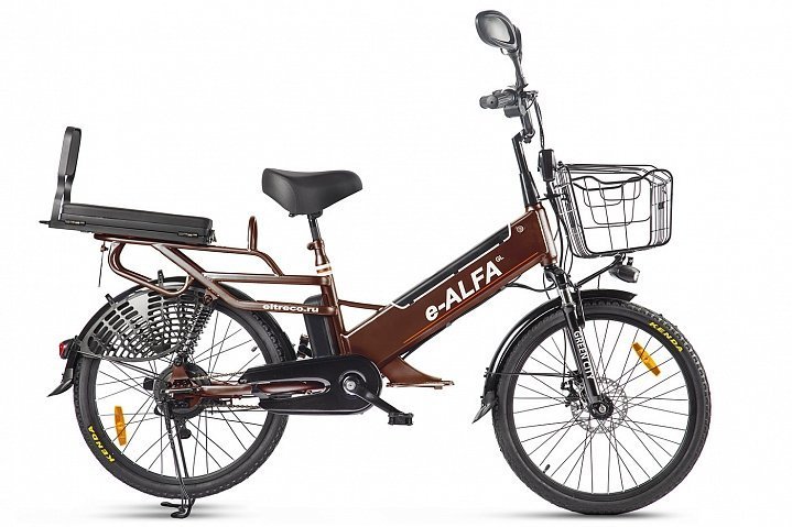 Купить Электровелосипед GREEN CITY e-ALFA GL 2021