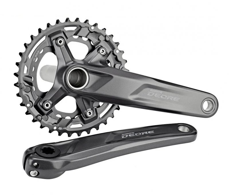 Купить Система SHIMANO Deore FC-M4100-2, 10 скоростей, 175 мм, 36x26T