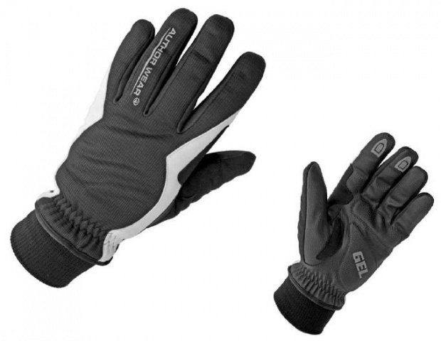 Купить Перчатки 8-7131050 длин. Windster Plus утепл. черно-белые S лайкра/неопрен/синт.кожа/гель (20)AUTHOR