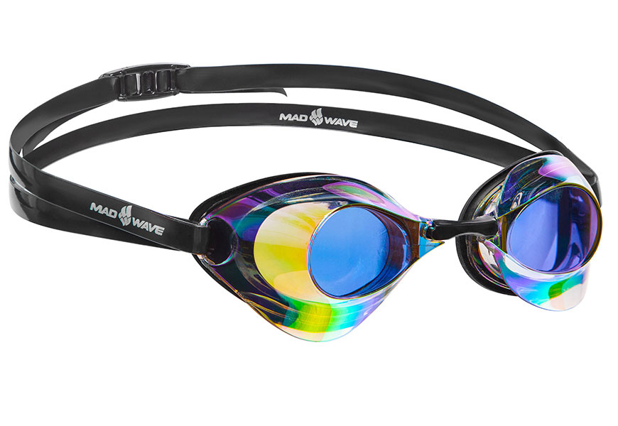 Купить Стартовые очки MAD WAVE Turbo Racer II Rainbow M0458
