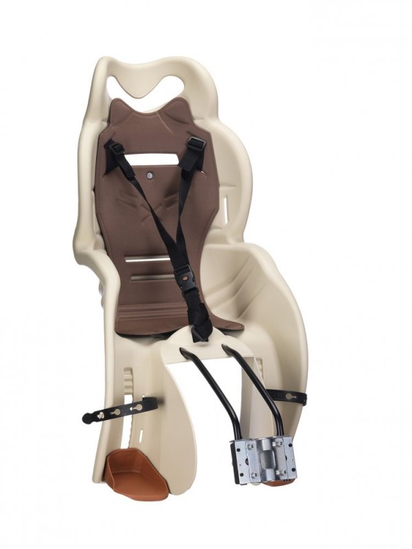 Купить Кресло детское HTP c креплением на раму, бежевое с серой накладкой, 22кг, Италия