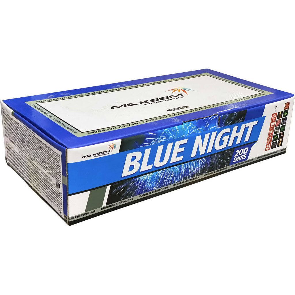 Батарея салютов MAXSEM Blue night, 200 залпов, MC149 Купить Батарея салютов MAXSEM Blue night, 200 залпов, MC149