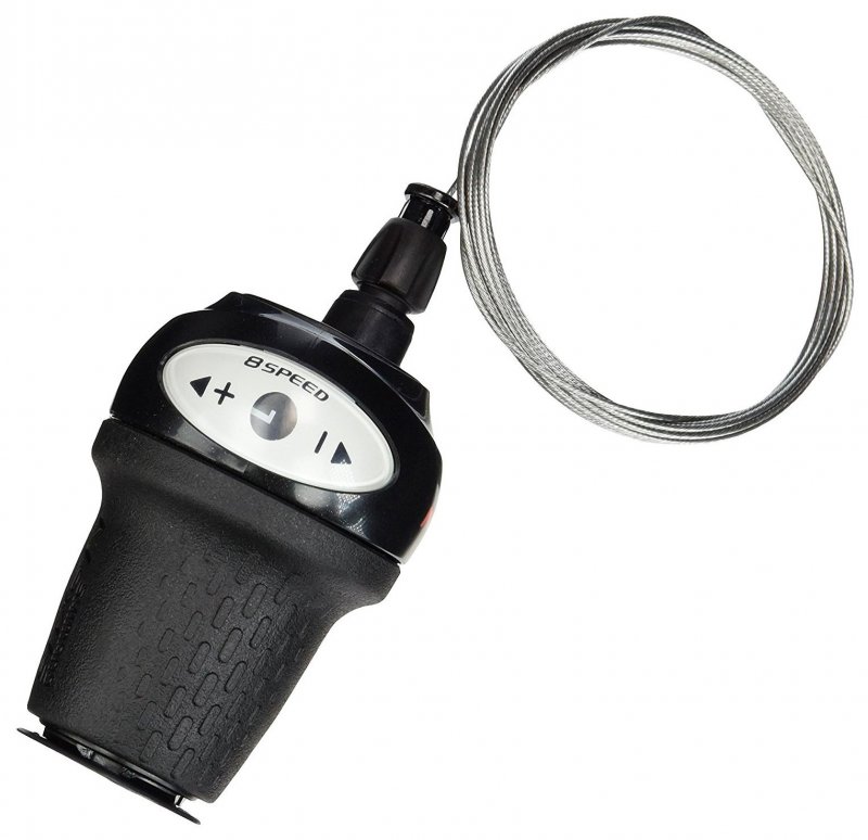 Купить Грипшифт Shimano NEXUS, 8S31, правая, 8 скоростей, черная, тросик 2330мм, оплетка 2100мм, для CJ-8S20 ESL8S31LAL