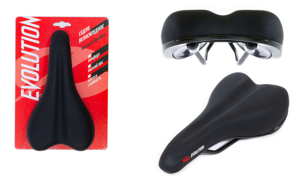 Купить Седло EVOLUTION TTS012, 260x140 мм, спортивное