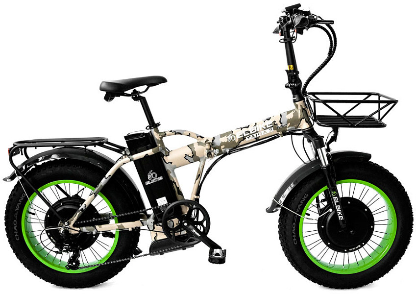 Купить Электровелосипед ELBIKE Taiga 2 Twix 2000 2x1000W camouflage