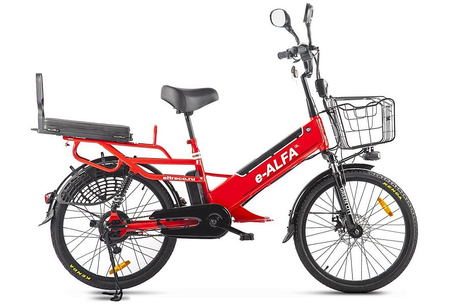 Купить Электровелосипед GREEN CITY e-Alfa GL