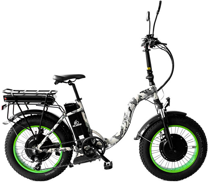Купить Электровелосипед ELBIKE Taiga 1 Twix 2000 2x1000W camouflage