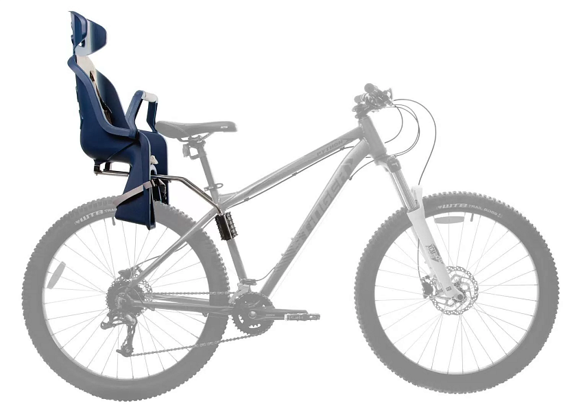 Купить Кресло детское заднее Sunnywheel, модель SW-BC-137, синее, с серой накладкой