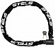 Купить Велозамок цепь на ключе Stels 85803 6x1200mm Black Chain