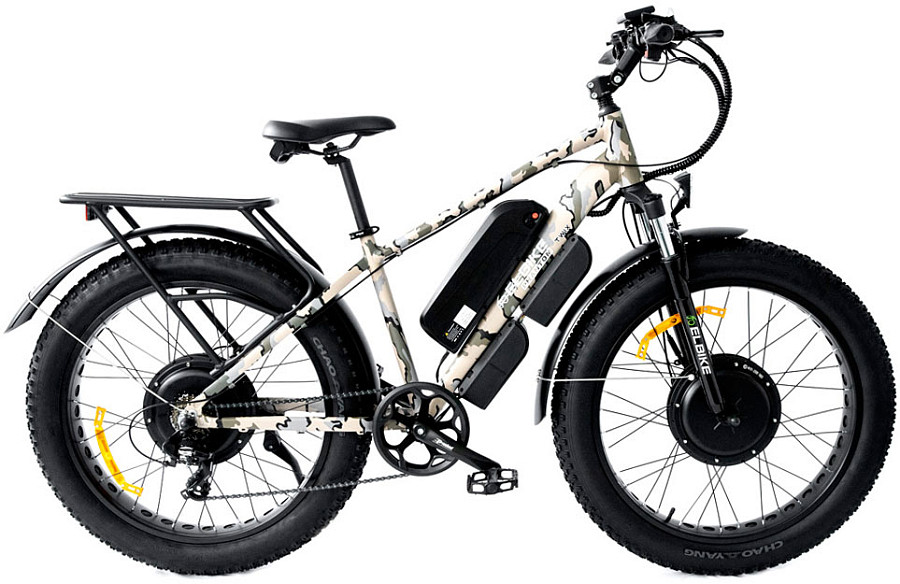 Купить Электровелосипед ELBIKE Phantom Twix 2x500W camouflage