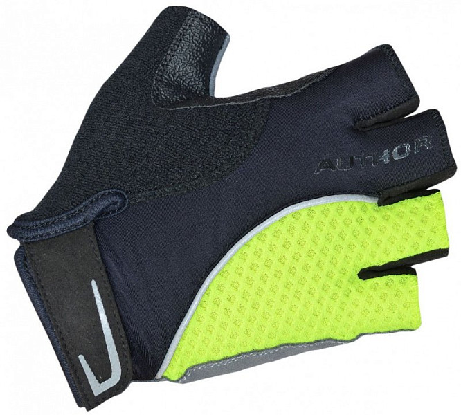 Купить Перчатки AUTHOR Team X6 неоново-желто-черные, L