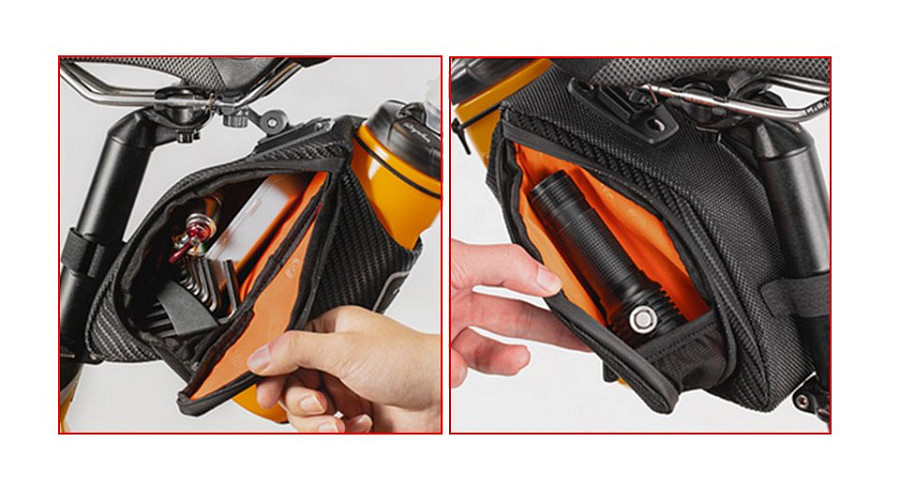 Купить Сумка велосипедная  Rockbros C32BK, черный