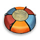 Купить Санки-ватрушка Разноцвет M (75 см)