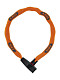 Купить Велозамок ABUS Catena 6806K/75см, цепь 6мм, ключ, ярко-оранжевый